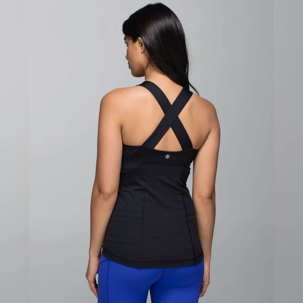 Lululemon push your limits tank size 8
